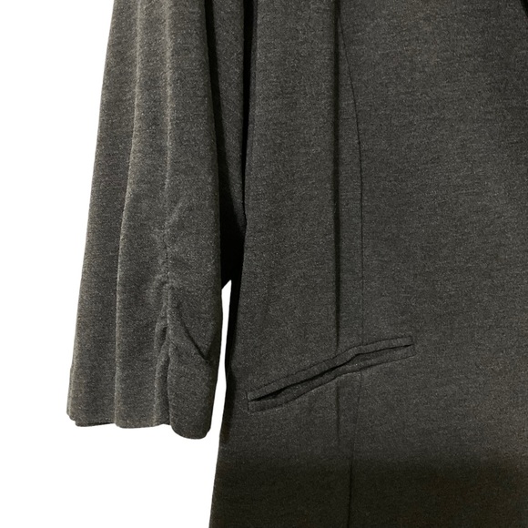 Torrid Studio Broadway Ponte Blazer 4X Charcoal - Picture 6 of 9